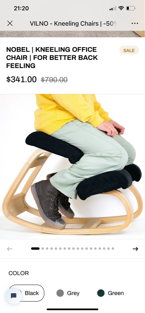 Uplift kneeling on sale chair review