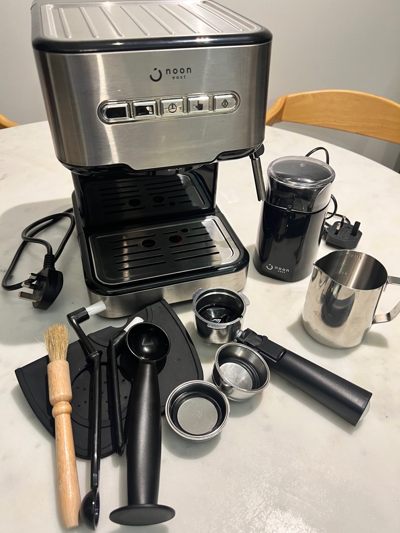 Noon East Coffee Machine w/ Grinder on Carousell