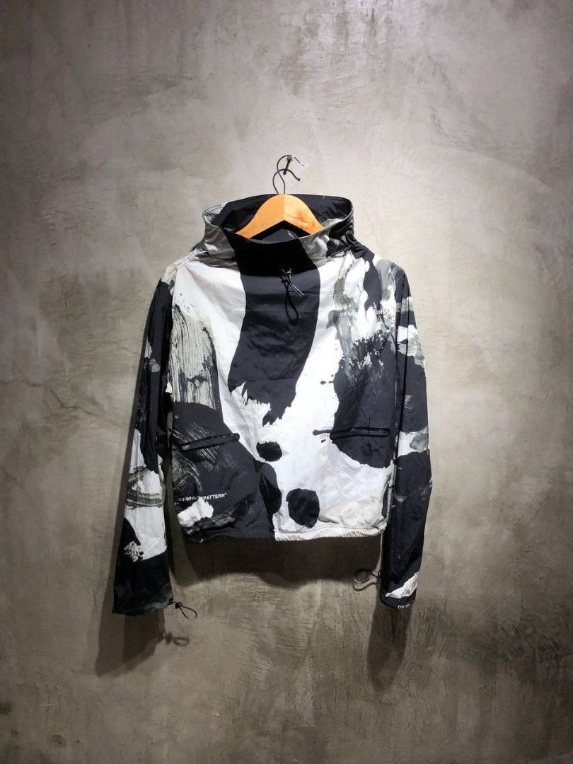 Off white deals black windbreaker
