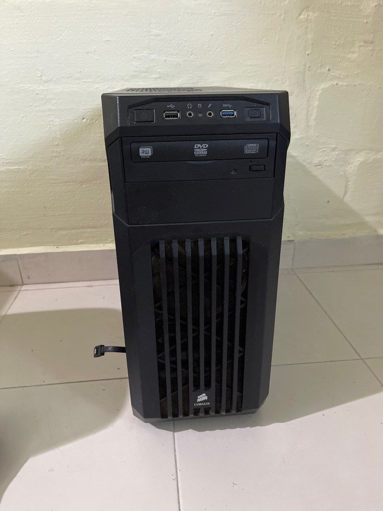 Old Desktop with CPU+GPU (Category: Desktops) located in Singapore. Submitted by roytcg (Listing ID 1237941218, Image 2). Description: Cpu+ GPU(NVIDIA 1060) intact. Power supply CD tray.