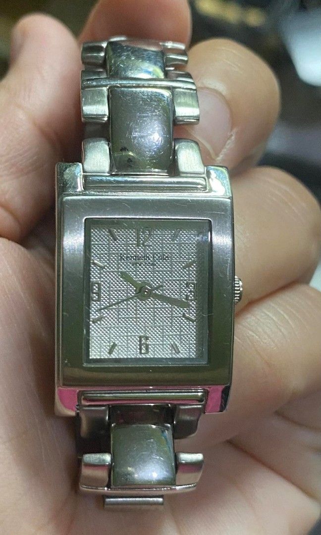 Original Kenneth Cole Stainless Steel Watch (Category: Women's Watches) located in Marikina City. Submitted by lanej (Listing ID 1238049048, Image 2). Description: Bought overseas with signs of usage RFS: outgrown.