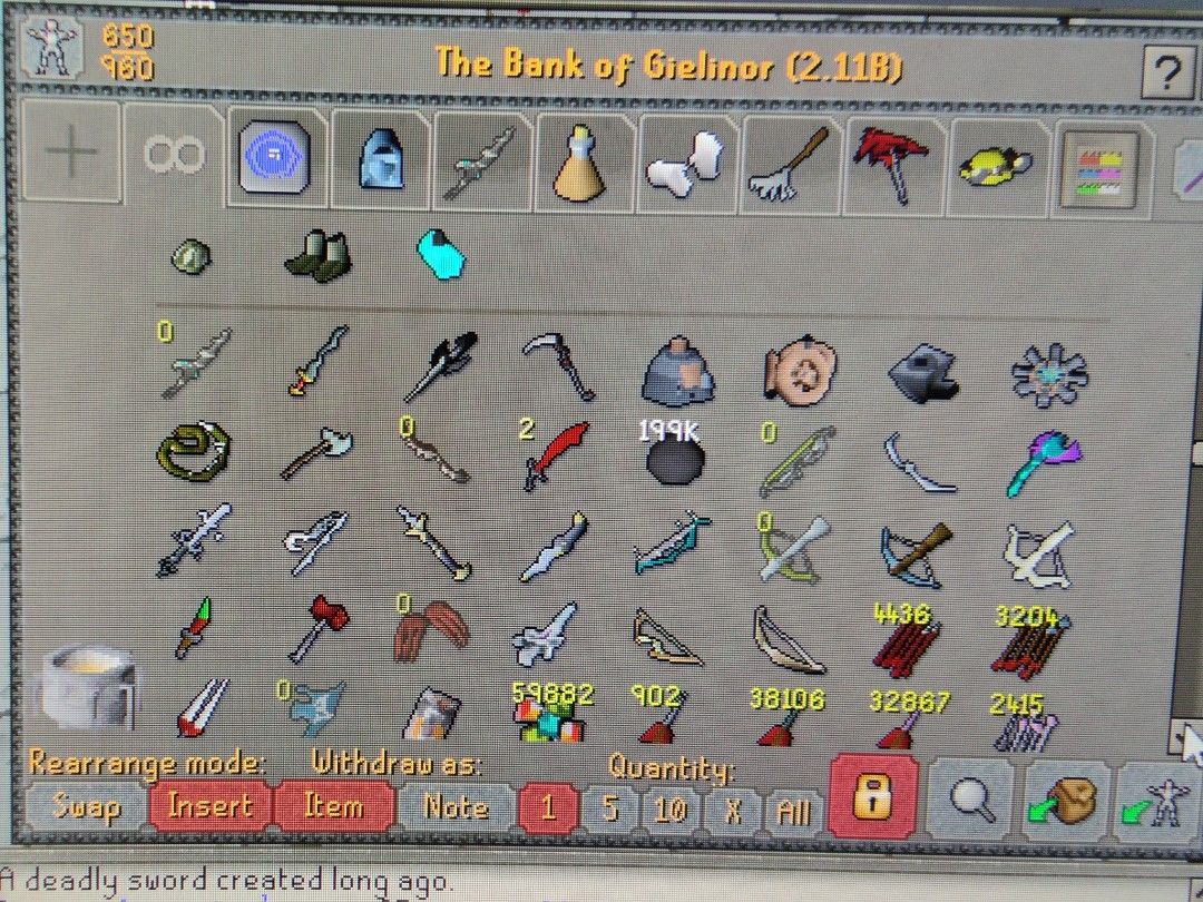 Osrs acct with 2b bank & 200+days member, Video Gaming, Video Games ...