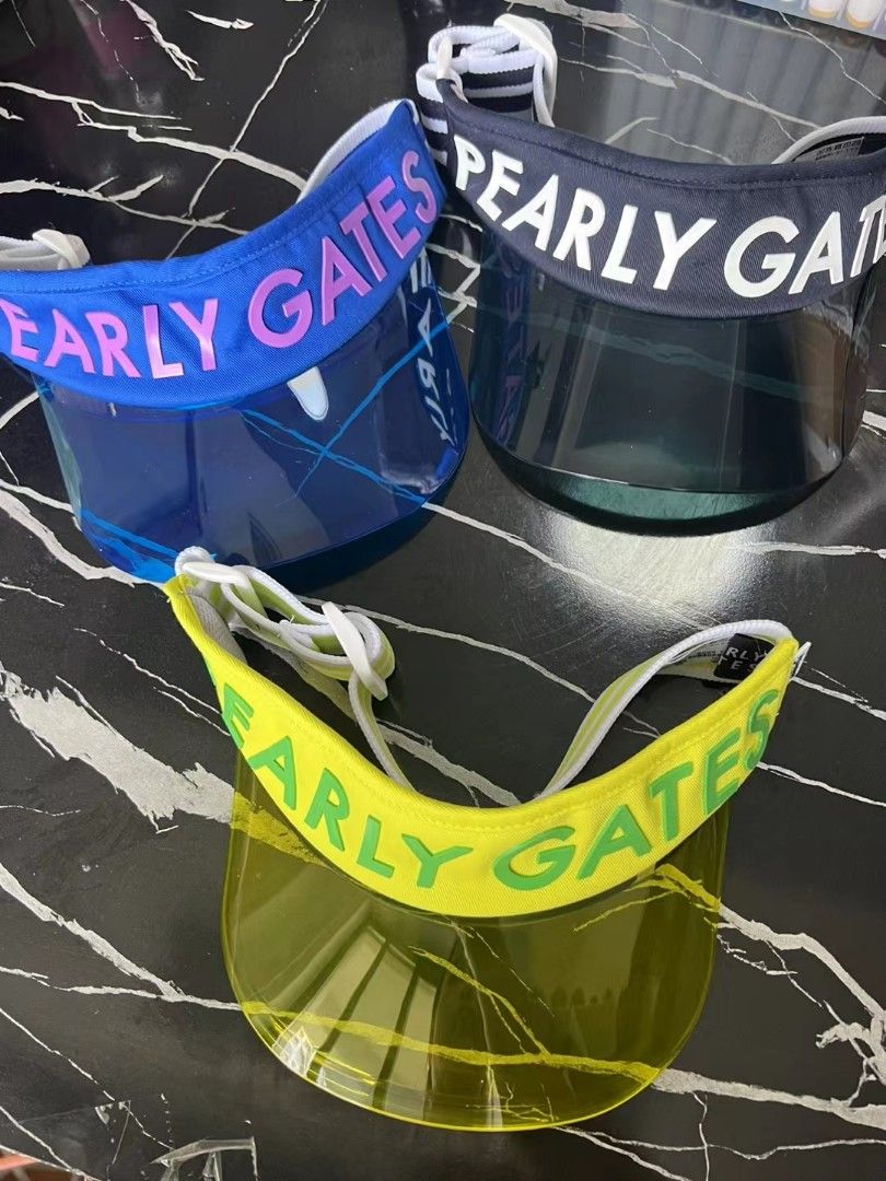 Pearly Gates japan golf visor cap hat trucker master dragon g4 neon, Sports Equipment, Sports