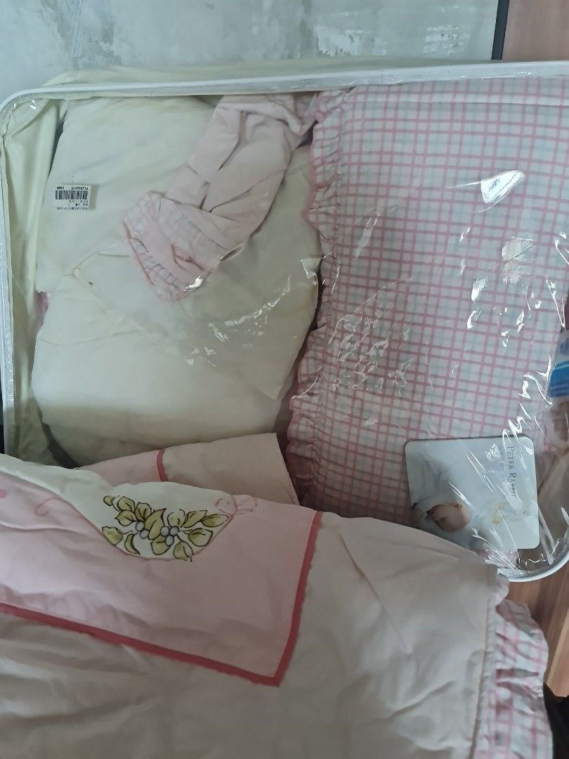 Peter rabbit cot bumper sales