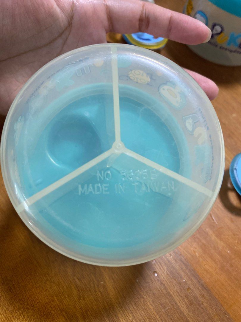 Philips Milk bottles pacifiers clip and milk powder container, Babies