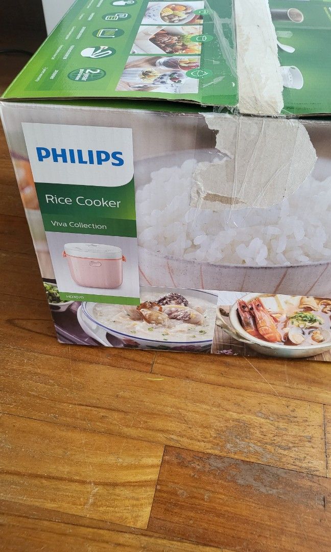 Philips rice cooker viva collection, TV & Home Appliances, Kitchen