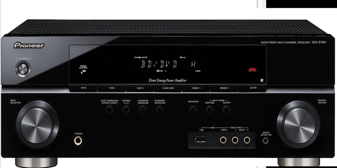 Pioneer VSX819HK 5.1Channel A/V Receiver (Black), Audio, Soundbars