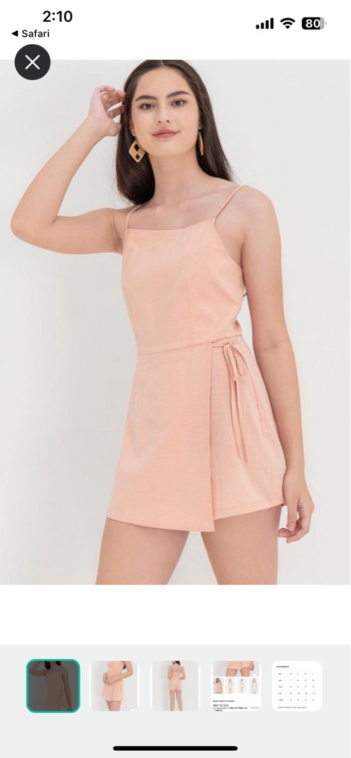 Playdress romper top