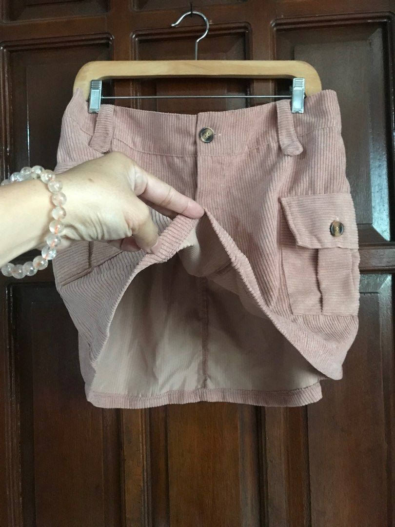 Plus size corduroy deals skirt h&m