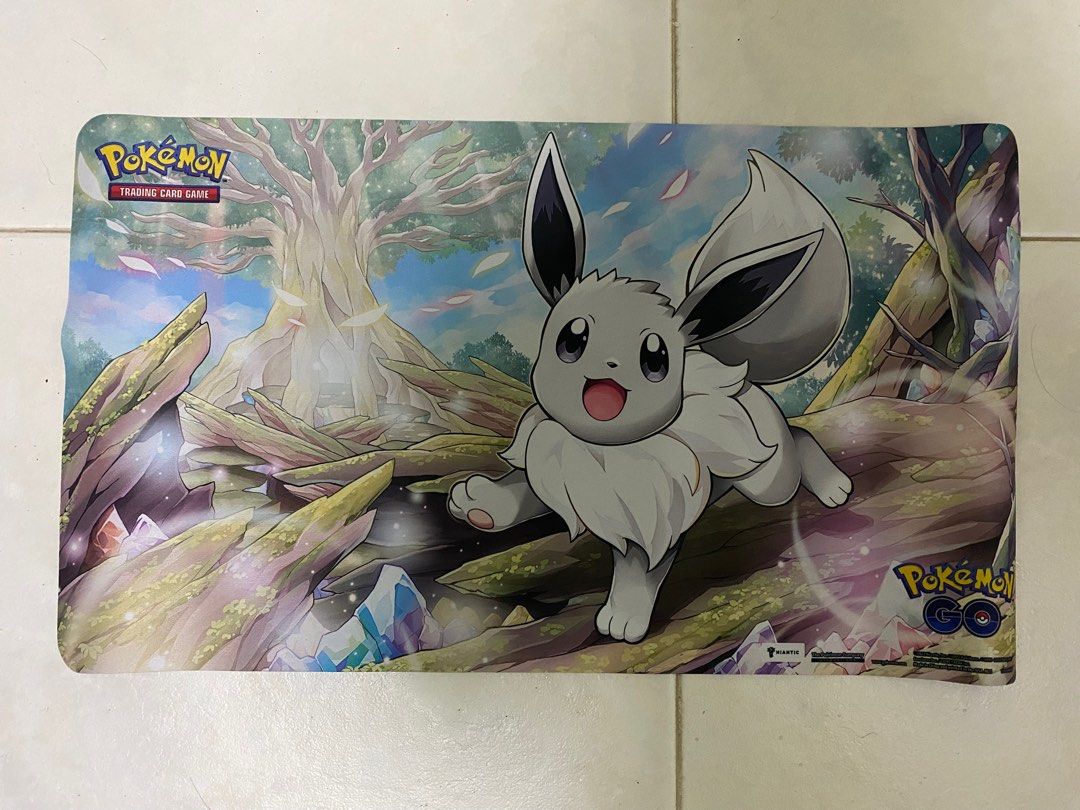 Pokemon Radiant Eevee Playmat, Hobbies & Toys, Toys & Games on Carousell