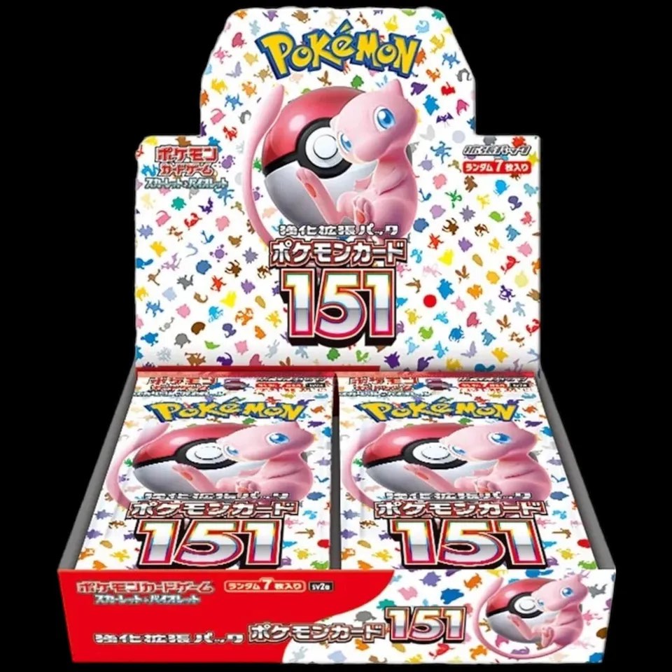 Pre order Pokemon 151 booster Box with shrink and unfiltered, Hobbies & Toys, Toys & Games on