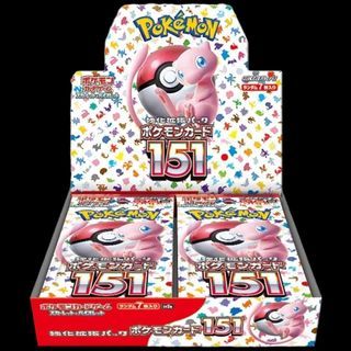 Japanese Pokemon 151 booster Box - with shrink and unfiltered
