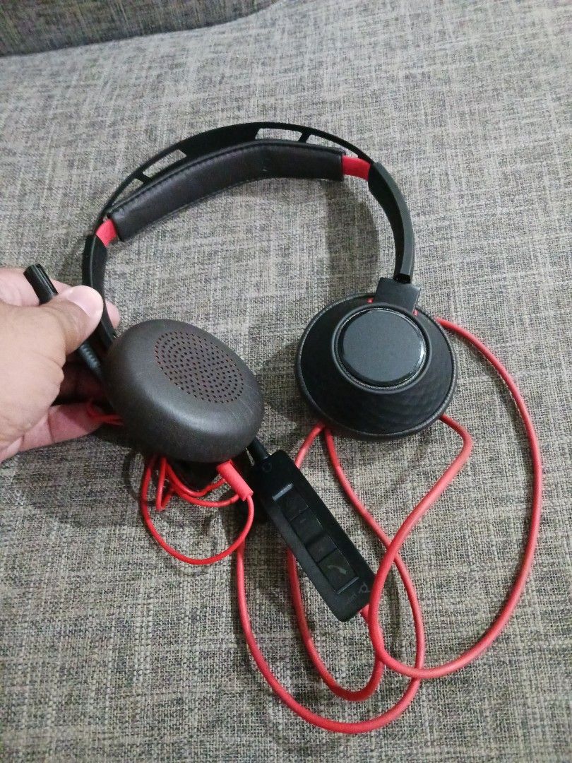 Poly Blackwire 5200 Series Corded USB Headset, Audio, Headphones