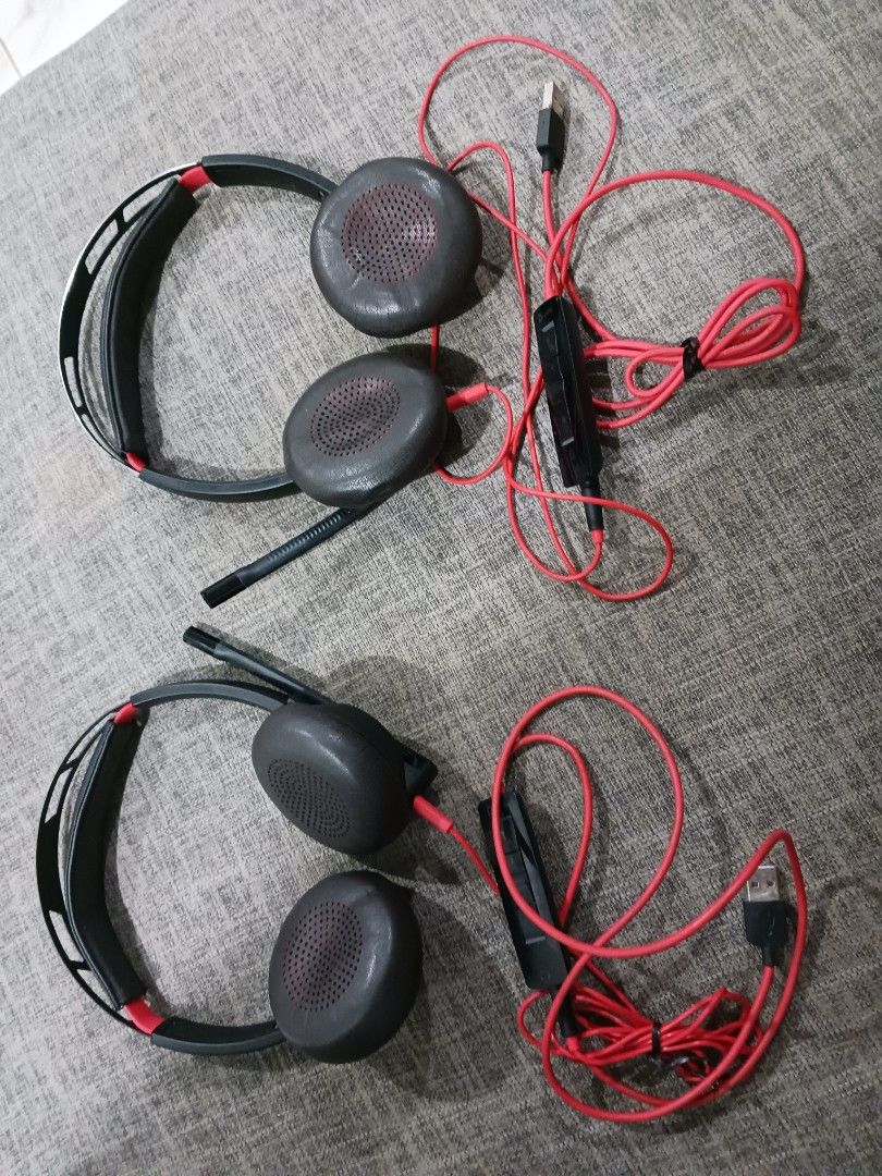 Poly Blackwire 5200 Series Corded USB Headset, Audio, Headphones