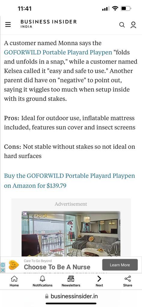 Goforwild playpen shop