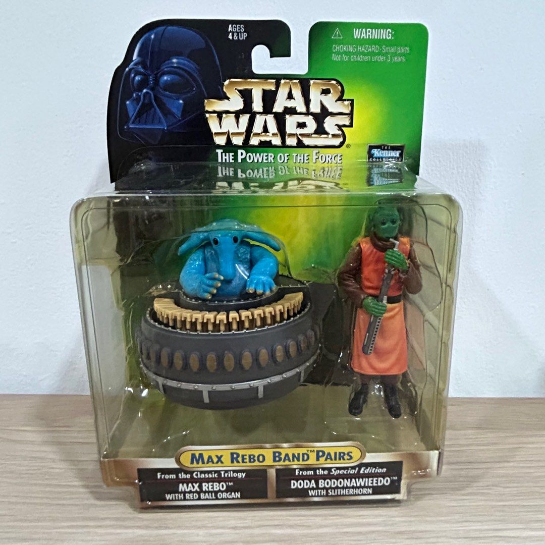 POTF2 Star Wars Max Rebo Band set) MOC Kenner, Hobbies