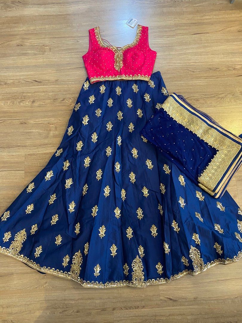 Lehenga choli pothys clearance
