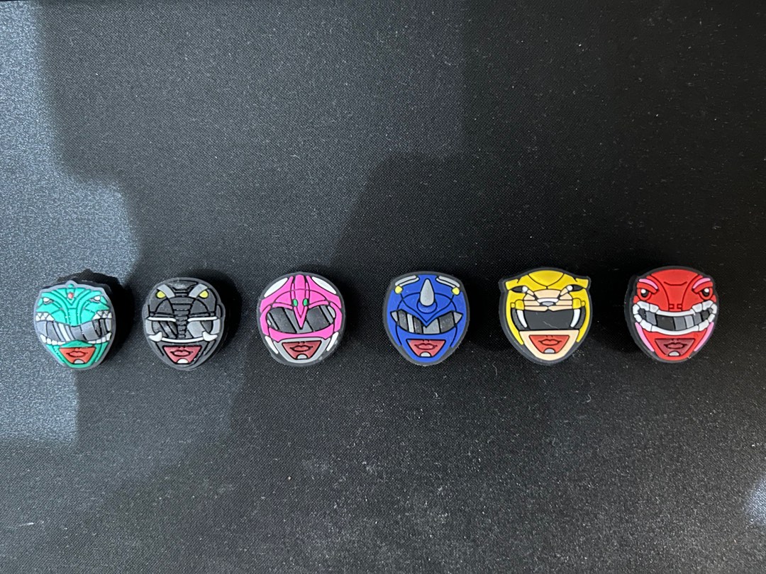 Power Rangers Jibbitz (Helmet), Men's Fashion, Footwear, Shoe inserts ...