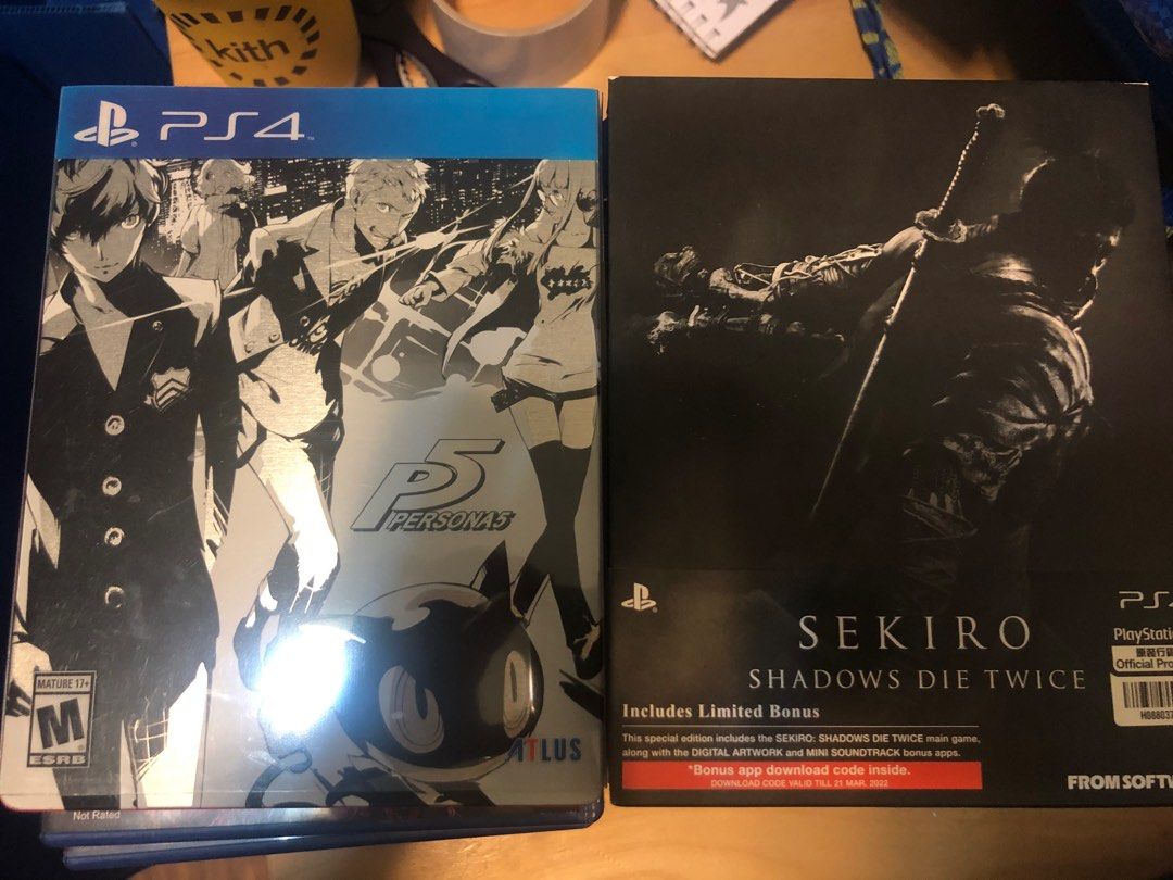 PS4 Games (Category: PlayStation) located in Singapore. Submitted by petbox (Listing ID 1237941726, Image 1). Description: 1 for $20, buy 3 get 1 free - Sekiro sold.