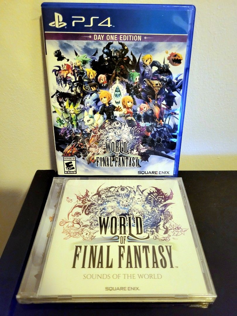 PS4] World of Final Fantasy with music soundtrack album, Video