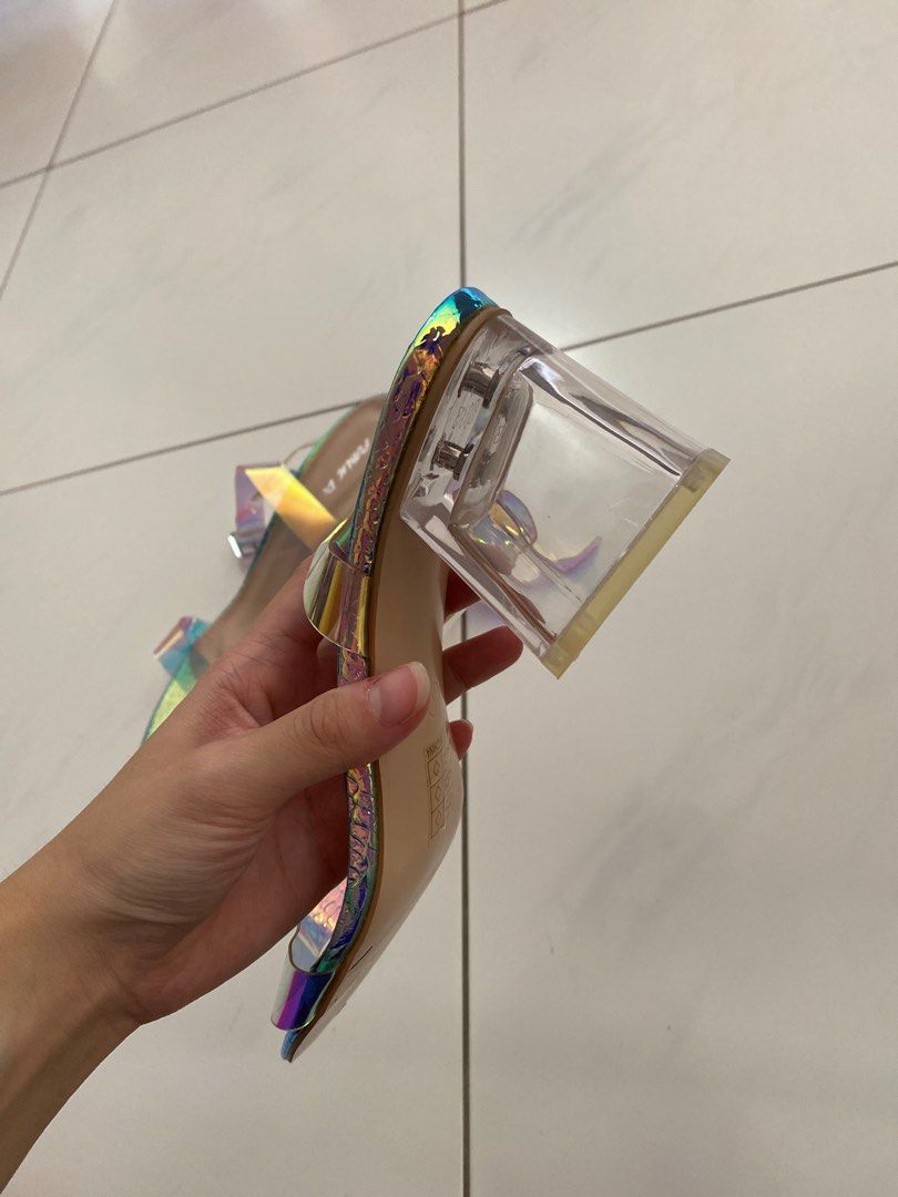 Public desire hotsell iridescent heels