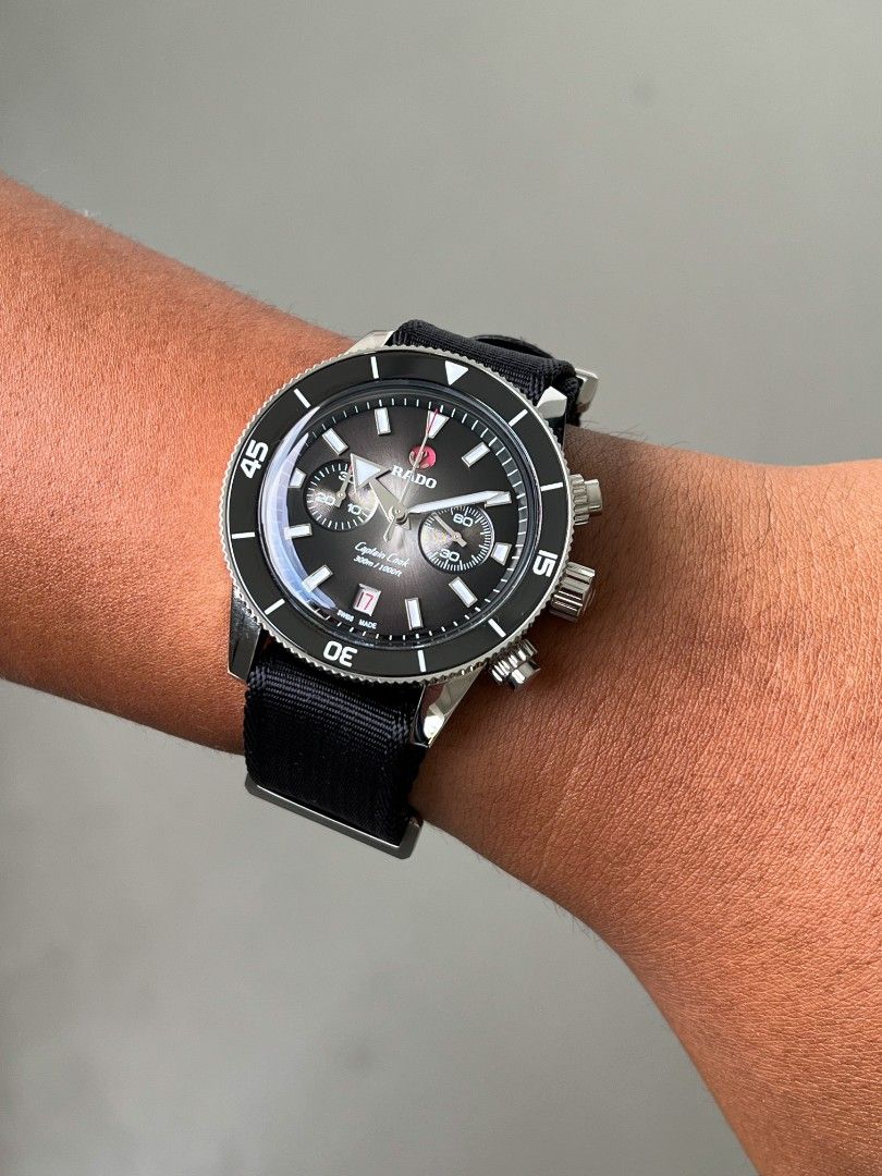 RADO Captain Cook Automatic Chronograph Luxury Watches on Carousell