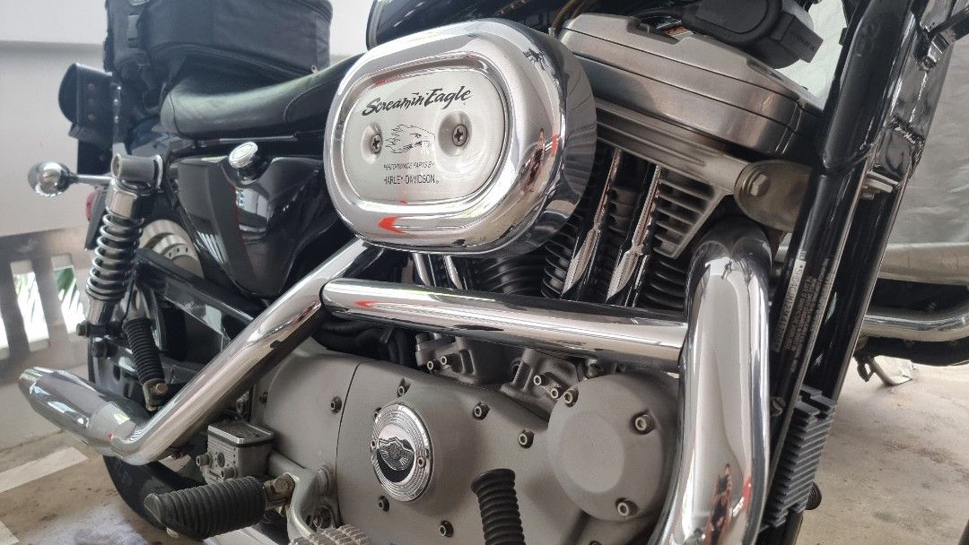 Rare 100 Anniversary Collectible Harley Sportster, Motorcycles