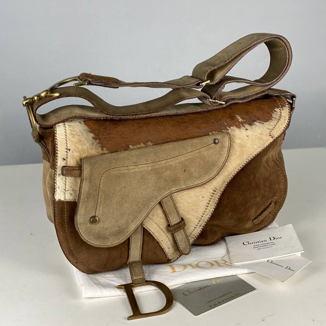 Rare dior saddle bag best sale