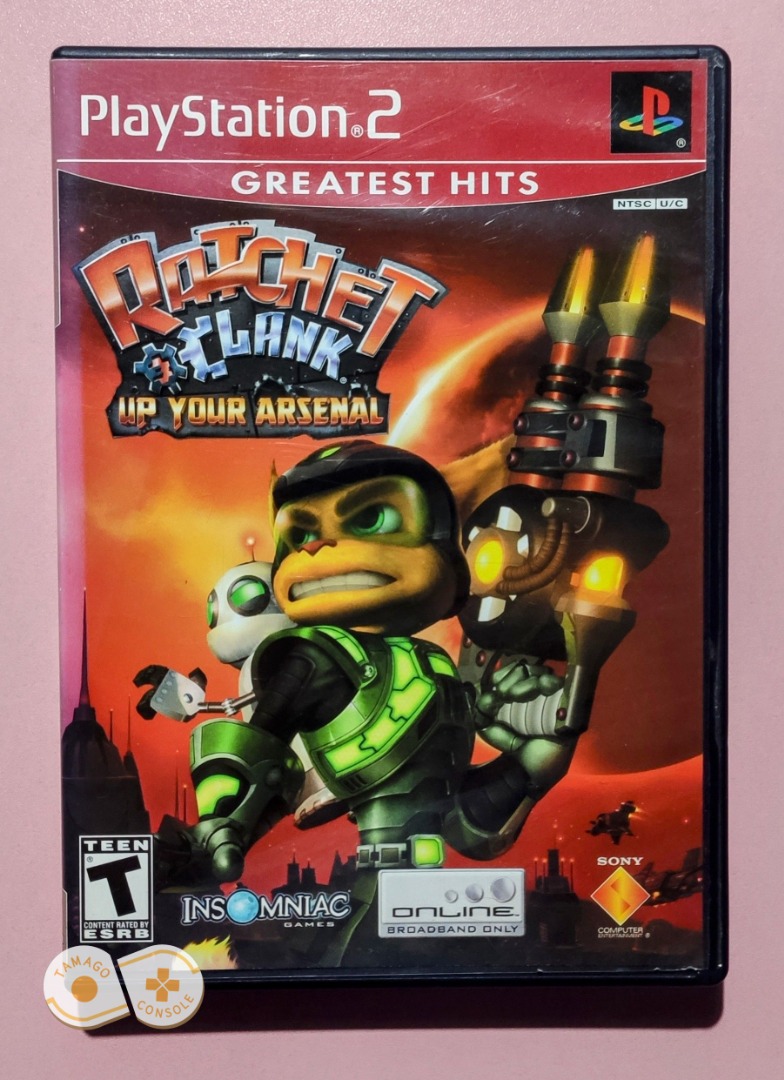 Ratchet & Clank Up Your Arsenal [PS2 Game] [NTSC / ENGLISH Language