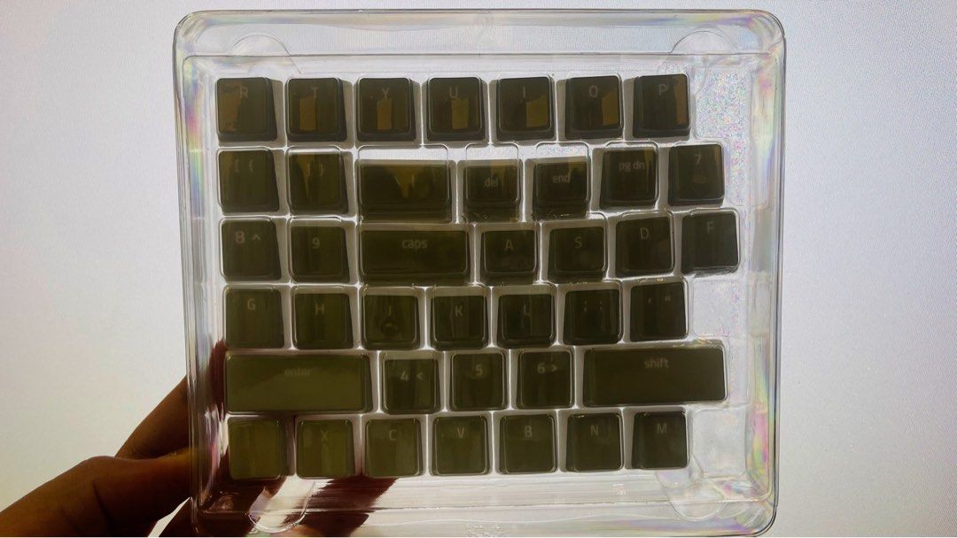 White Razor Keycaps Razer Phantom keycaps (white), Computers & Tech, Parts & Accessories ...
