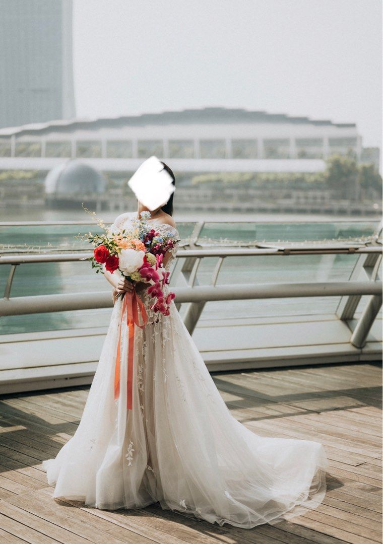 Reem acra wedding best sale dress
