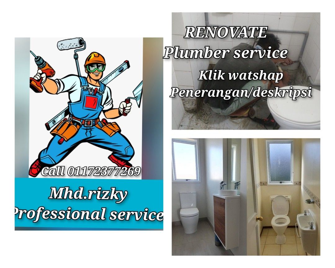 RENOVATE rumah plumber service cheras,sungai besi,bukit Jalil,Sentul
