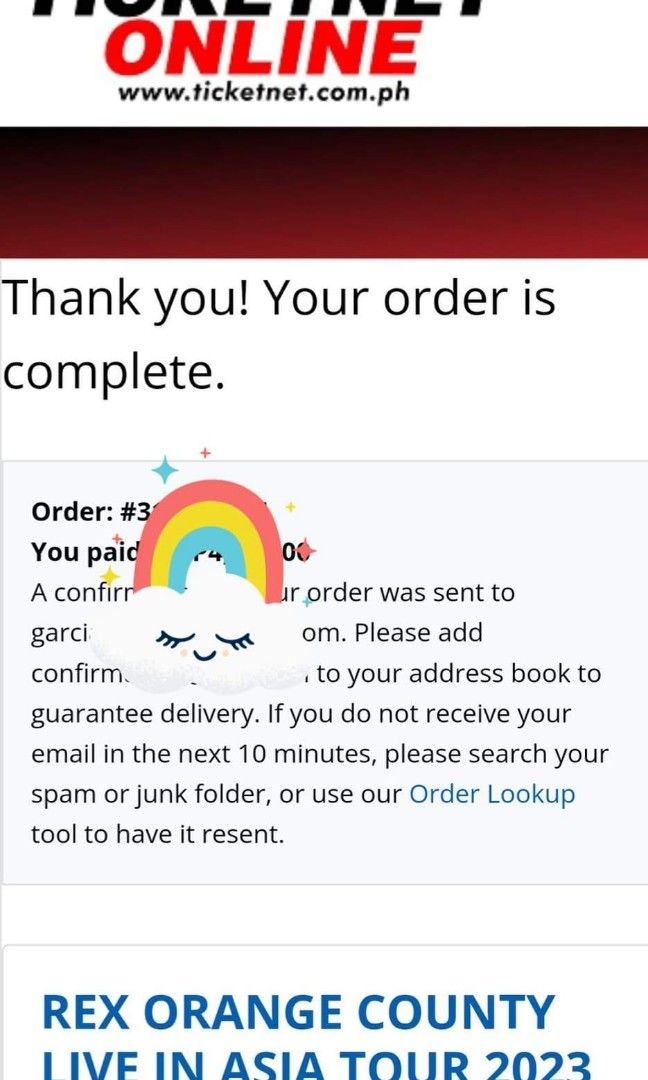Rex Orange County, Tickets & Vouchers, Event Tickets on Carousell