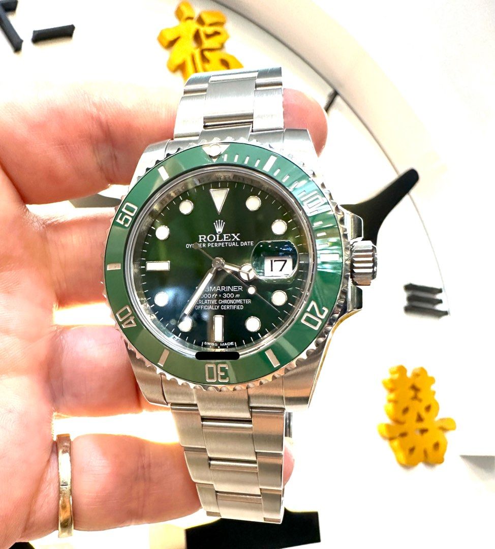 Arf rolex clearance hulk