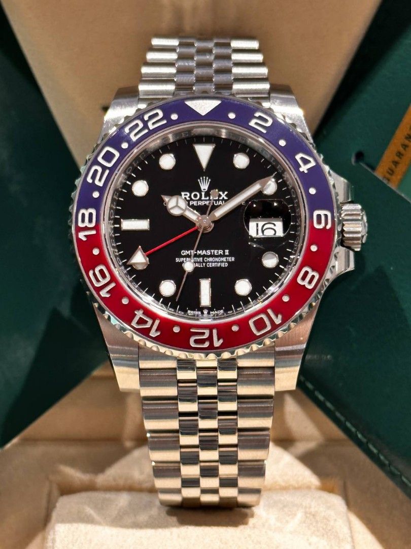 Rolex Gmt master II Pepsi 126710BLRO Year 2019