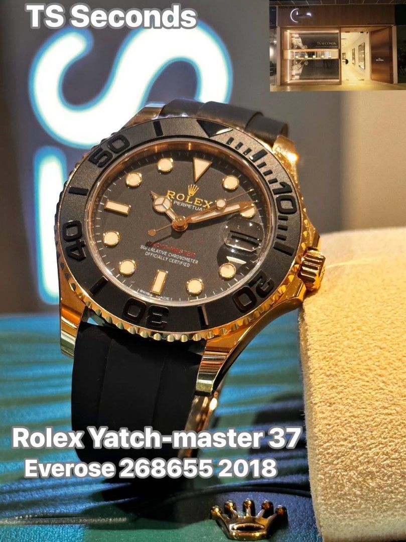 Rolex yacht master caucho deals