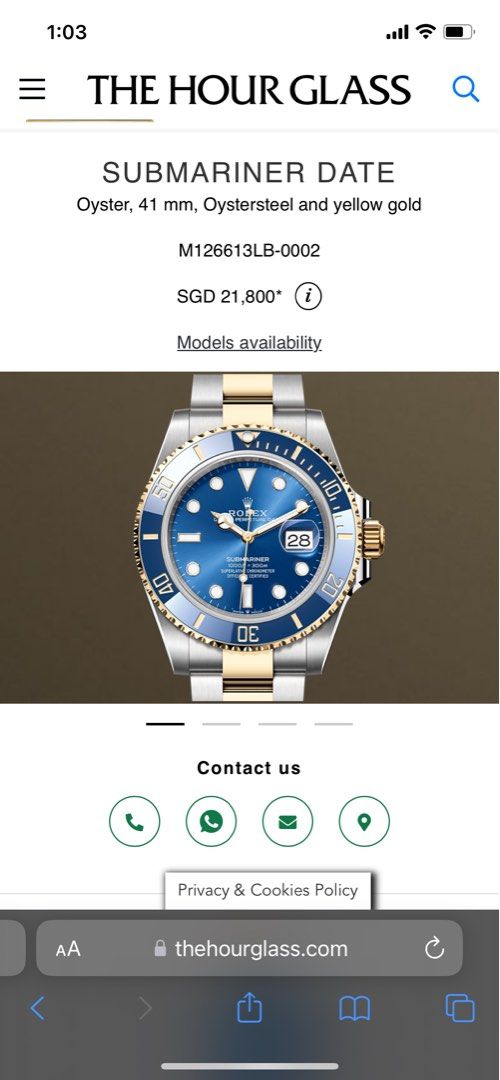 Rolex submariner royal best sale blue