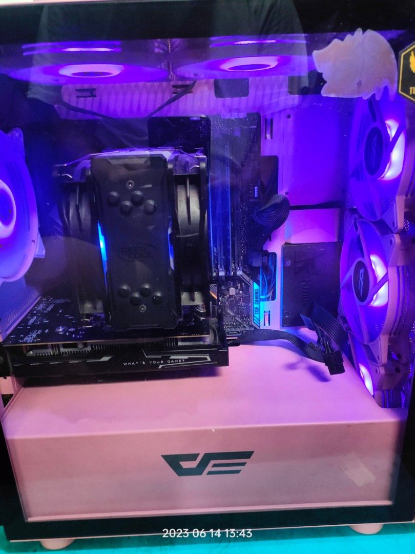 Ryzen 5 pc set gaming, Computers & Tech, Desktops on Carousell