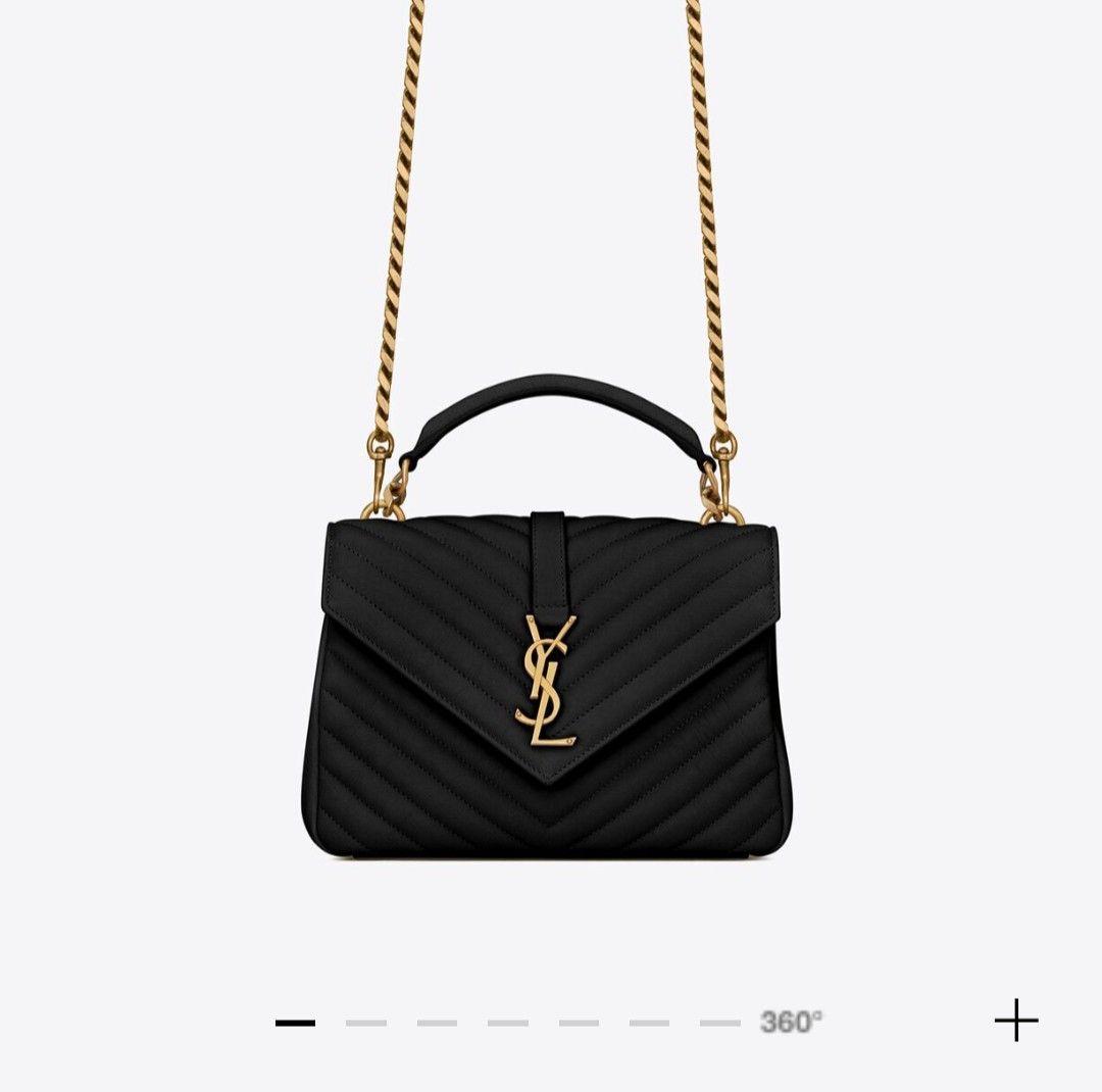 YSL College Bag Medium, Luxury, Bags & Wallets on Carousell