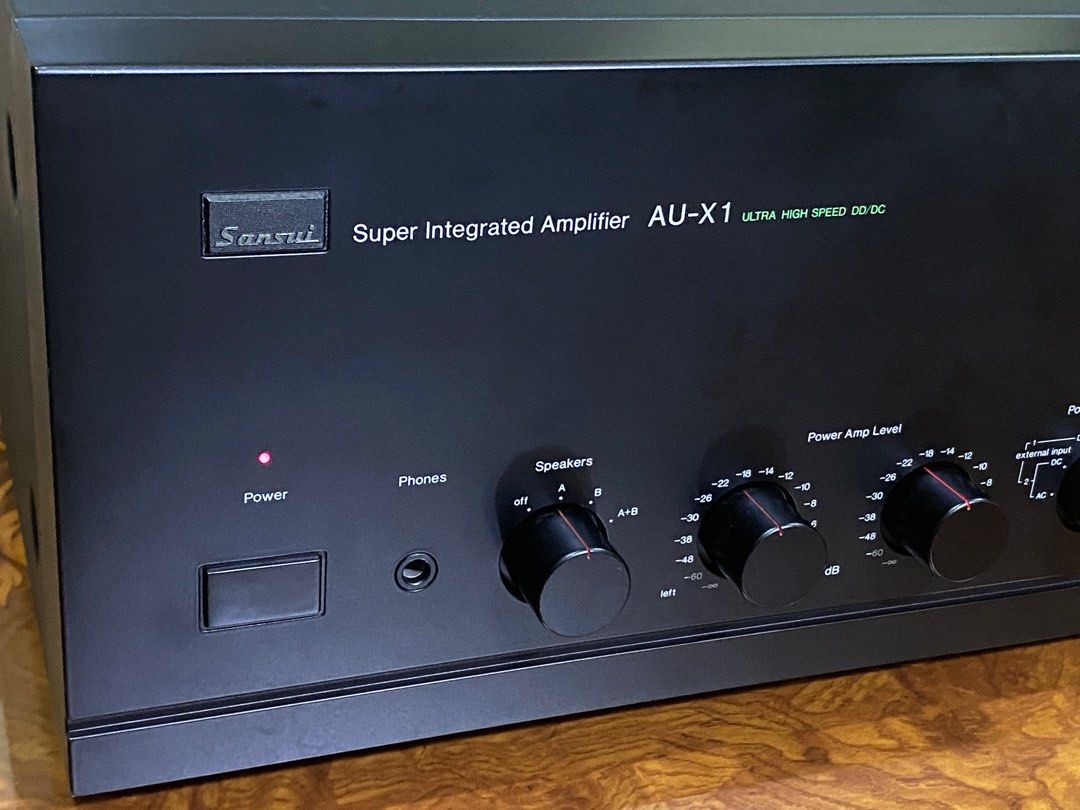 Sansui AU-X1 integrated amp, Audio, Soundbars, Speakers