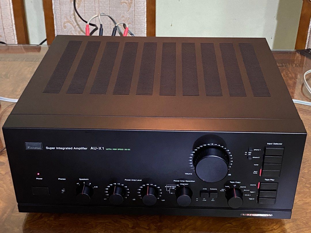 Sansui AU-X1 integrated amp, Audio, Soundbars, Speakers