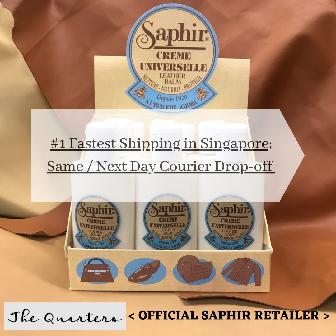 Highly Recommended Leather Balm – Saphir Creme Universelle