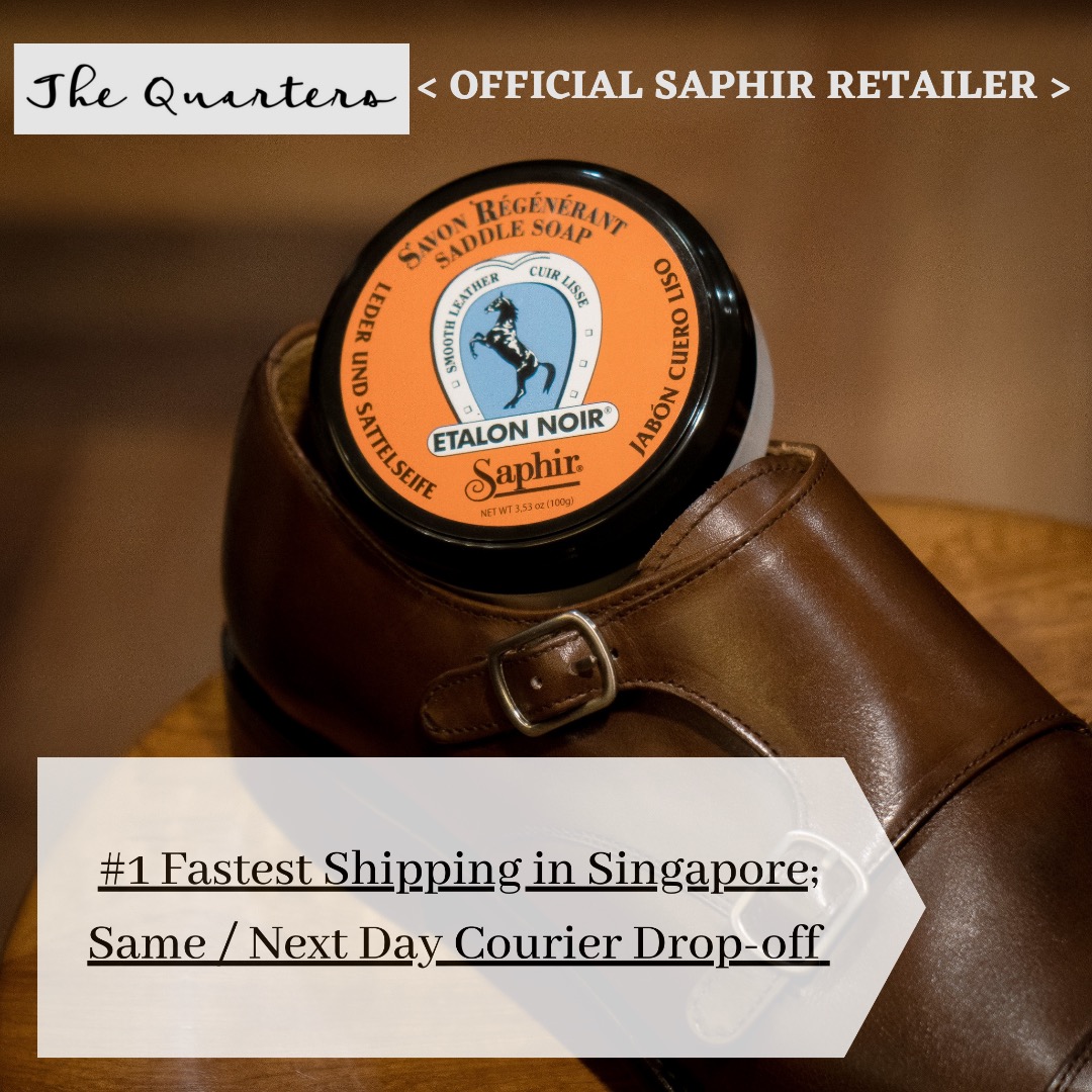 Allen edmonds saddle 2025 soap