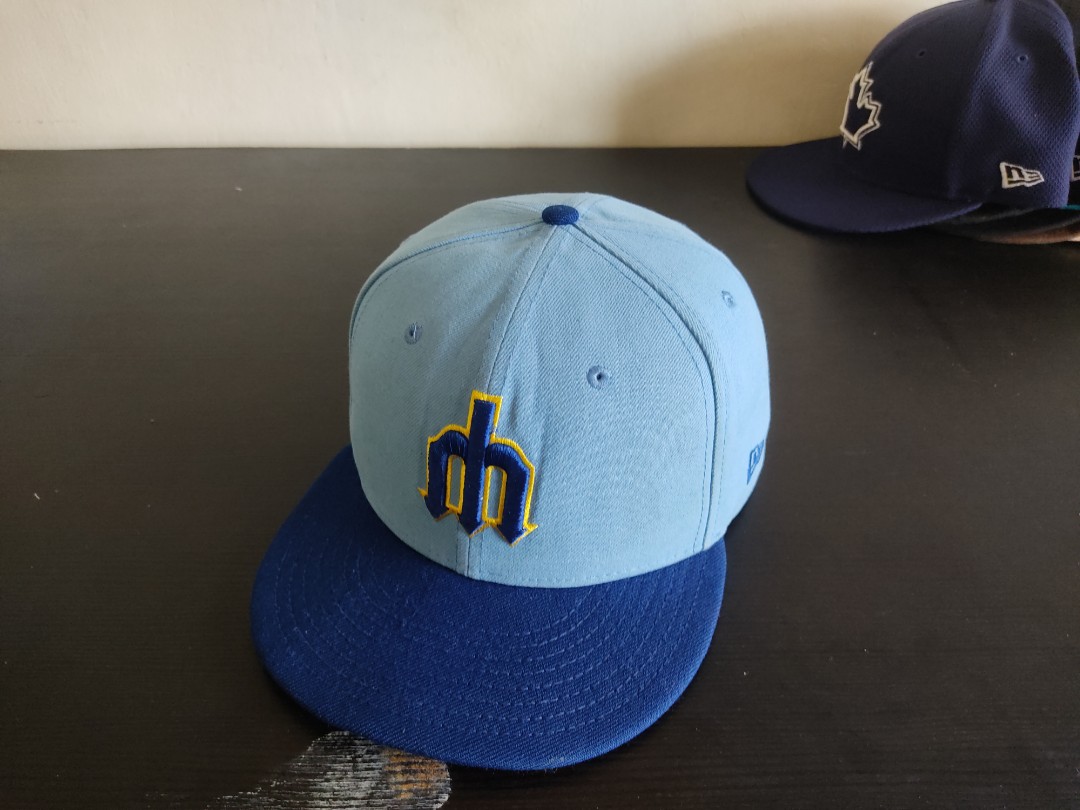 New Era Seattle Mariners Trident Throwback Edition 59Fifty Fitted Cap