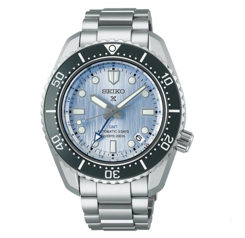 SEIKO PROSPEX SPB385J1 LIMITED EDITION GLACIER BLUE GMT