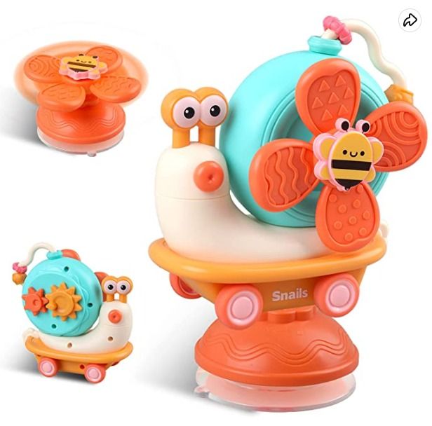 Baby high 2025 chair suction toys