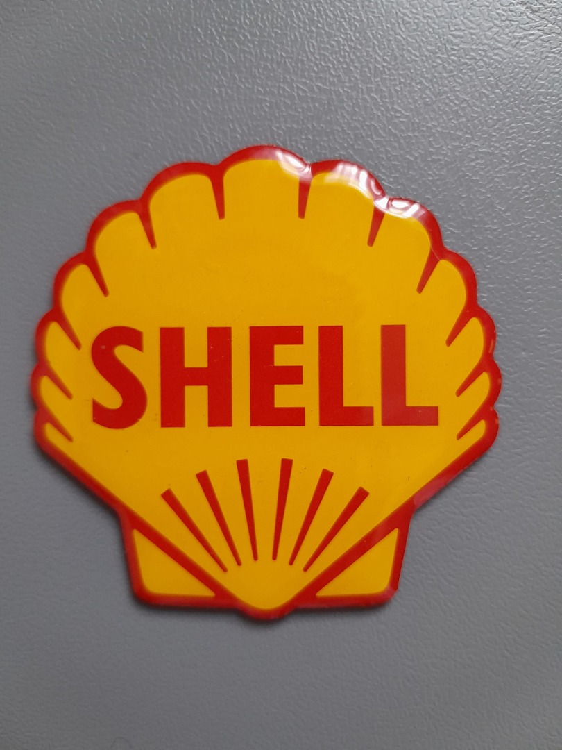 Shell Logo Fridge Magnet, Furniture & Home Living, Home Decor, Other ...