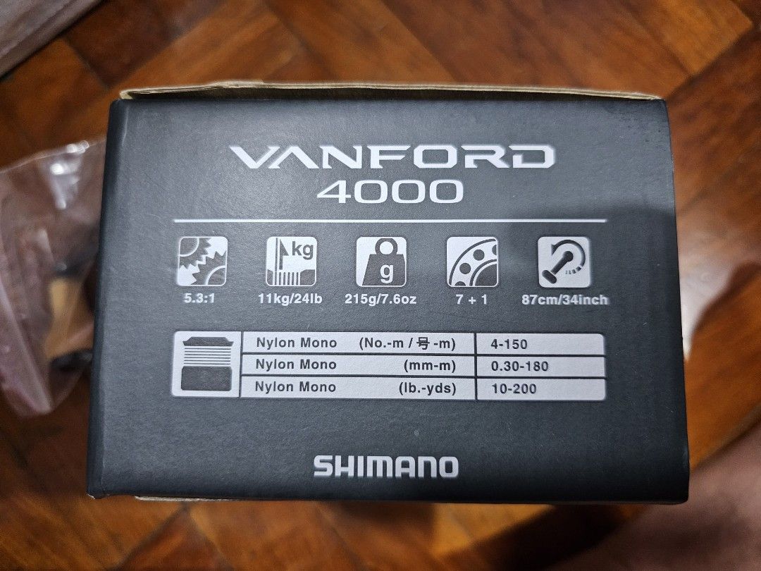 Shimano Vanford 4000 Spinning Reel Daiwa Luvias Certate Saltiga