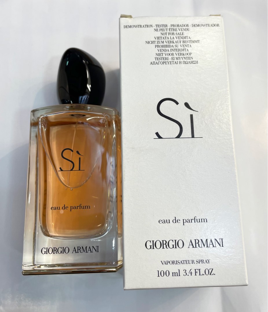 Si Perfume for Women Tester 100ml Beauty Personal Care