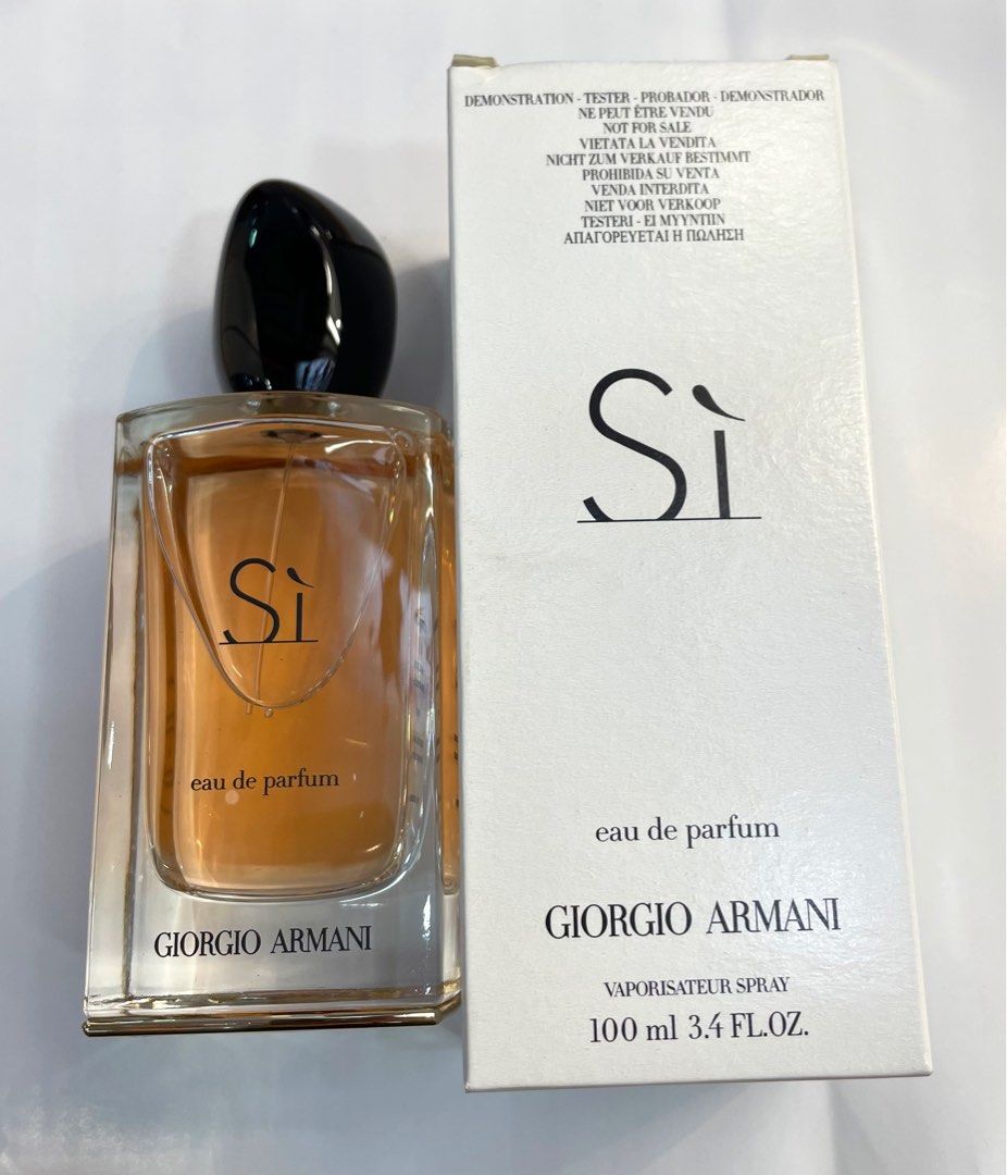Si Perfume for Women Tester 100ml Beauty Personal Care